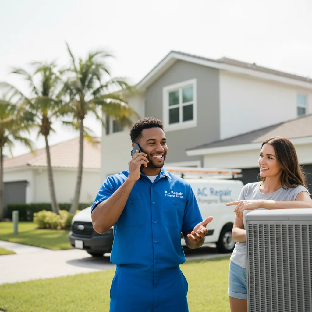 AC Repair Pompano Beach customer support in Bradley Beach
